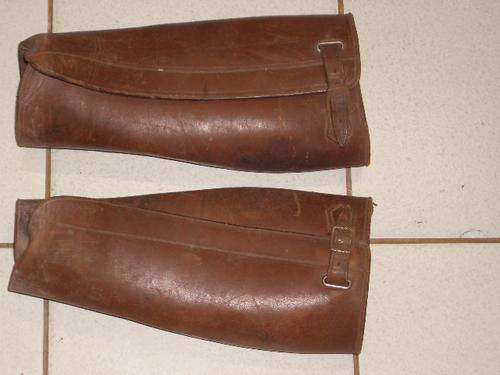 Boer War Officer Leather Putties