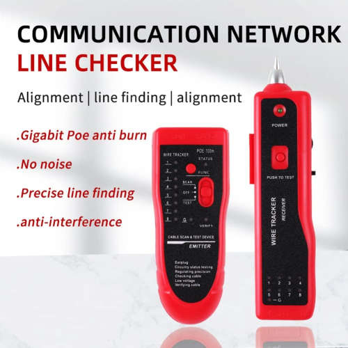 Network RJ45 RJ11 Telephone LAN Cable Tester Wire Tracker Tracer Wire Finder