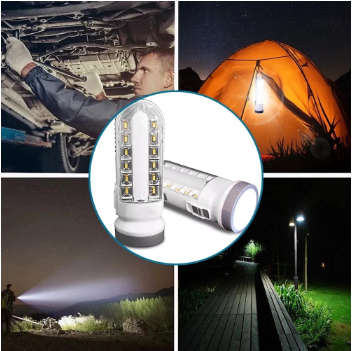 LAMPARA / LINTERNA LED DE EMERGENCIA CON AGARRADERA/ RECARGABLE