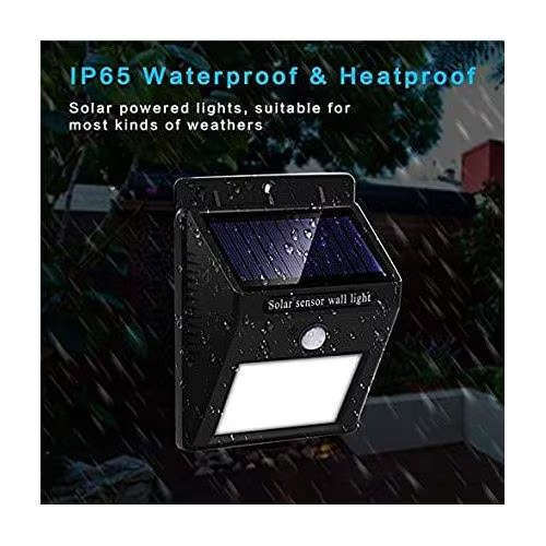 20pcs LED Solar Light Outdoor Wall Light