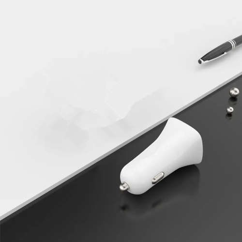 Dual USB Car Charger iPhone Data Cable