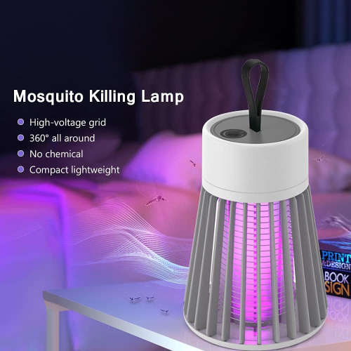 Mosquito Killer Portable Electric Mosquito Killer Lamp Rechargeable Electronic Bug Traps