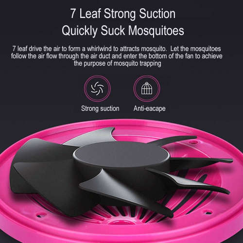 Electric Indoor Mosquito Killer USB UV Lamp Insect Trap No Noise No Radiation