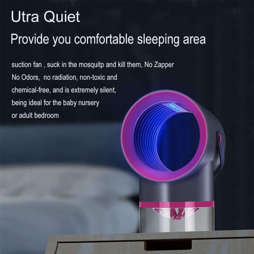 Electric Indoor Mosquito Killer USB UV Lamp Insect Trap No Noise No Radiation
