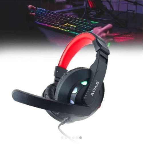 RGB backlit gaming keyboard and headset, mouse set