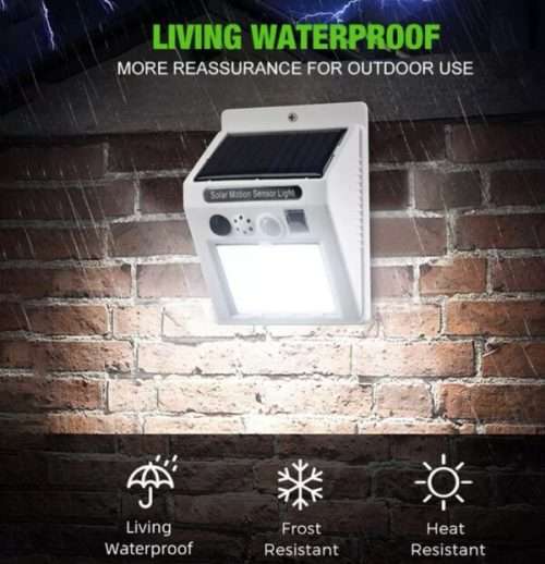 Solar Motion Sensor Light