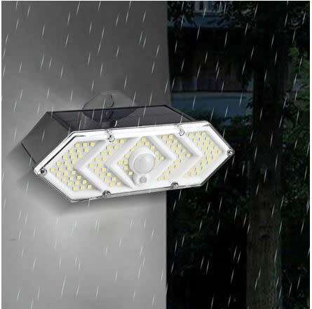 Rechargeable Solar Sensor Interaction Wall Lamp