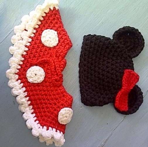 Crafty Stuff: Crochet Minnie Mouse Outfit