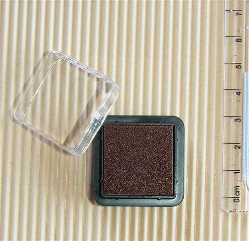 Crafty stuff : Ink Stamp pad : brown