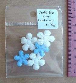 Crafty Stuff: Fabric Flower embellishments