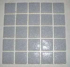 Crafty Stuff: Mosaic tiles : lite grey