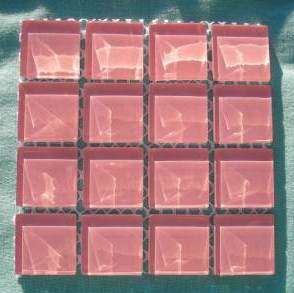 Crafty Stuff:  Mosaic Crystal Glass Tiles: Salmon