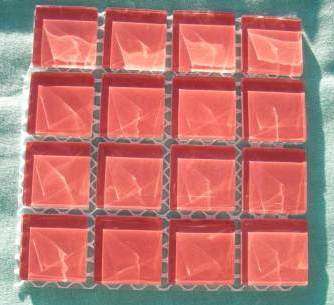 Crafty Stuff:  Mosaic Crystal Glass Tiles: Dusky Pink