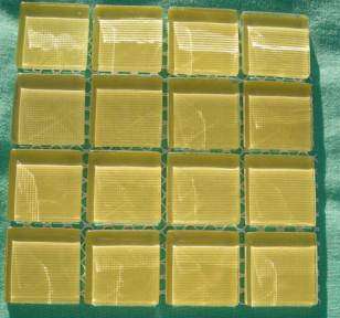 Crafty Stuff:  Mosaic Crystal Glass Tiles: gold sand