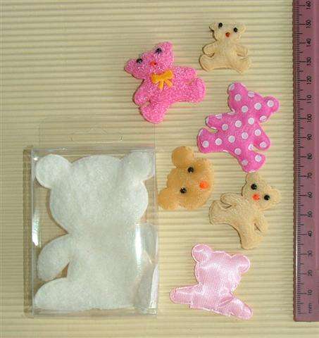 Crafty Stuff:  Fabric Teddy Bears
