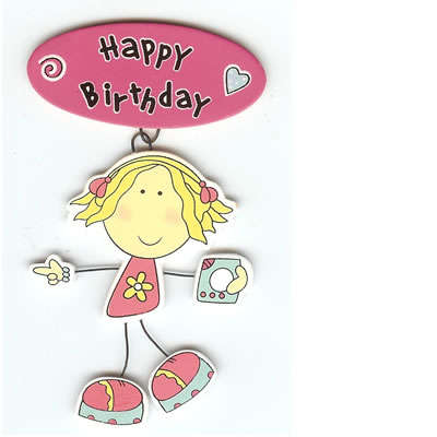 Crafty Stuff:  Girl Birthday :