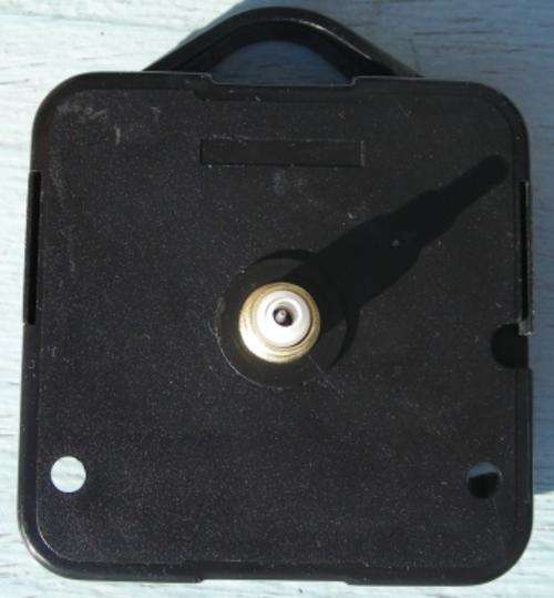 Crafty Stuff:   Clock Mechanism 6mm depth: FREE CLOCK HANDS!!