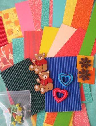 Crafty Stuff: SUMMER BRIGHTS BIG embellishment & paper pack: