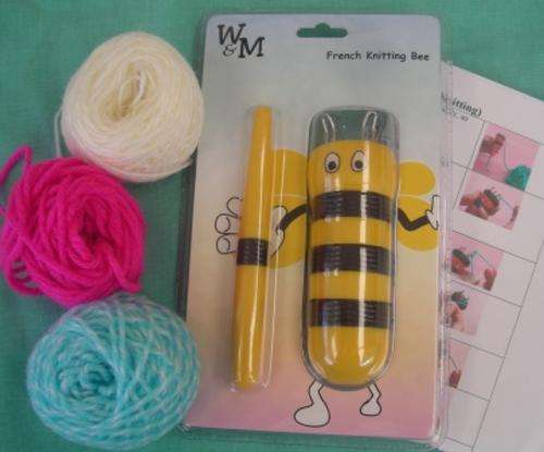 Crafts- French Knitting Bee PLUS 3 balls FREE YARN!