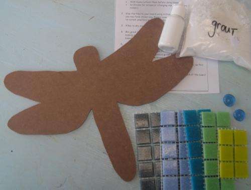 Crafty Stuff: Mosaic Dragonfly kit