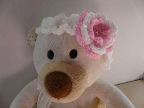 Crafty Stuff: Crochet Baby Headband with flower