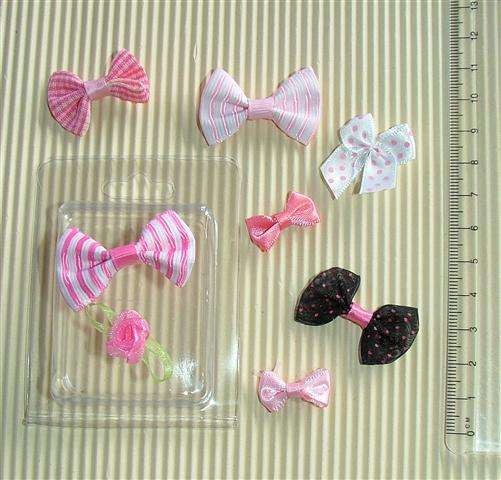Crafty Stuff: BOWS set: PINK