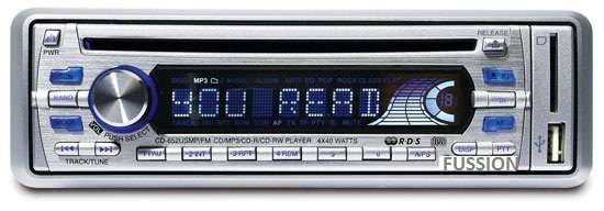 FUSSION CAR MP3 PLAYER WITH USB &MEMORY CARD SLOT