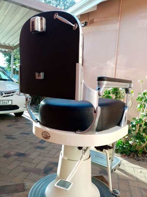 Nike Vintage Barber Chair -  circa: 1940's - 1950's