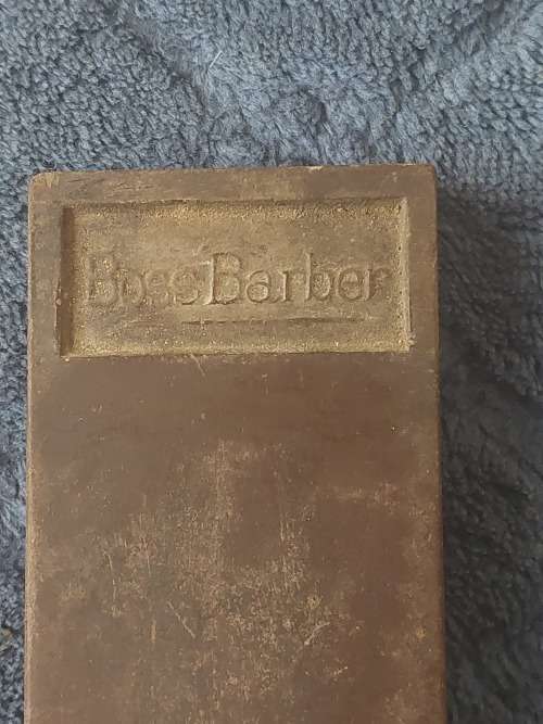 Cut Throat straight Razor, Strop & oil stone