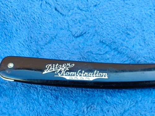 Cut Throat straight Razor, Strop & oil stone