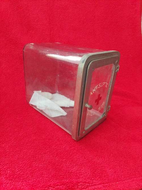 Vintage Barber Shop Sterilizer Cabinet