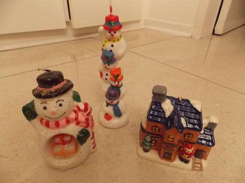 Three Christmas Candles