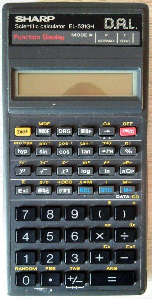 SHARP EL - 531GH scientific calculator