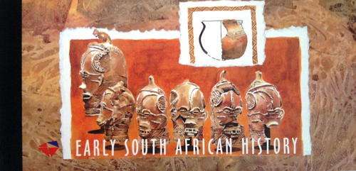 Souvenir booklet series no.3 - Early South African history - 1997 STAMPS & POSTCARDS BOOKLET