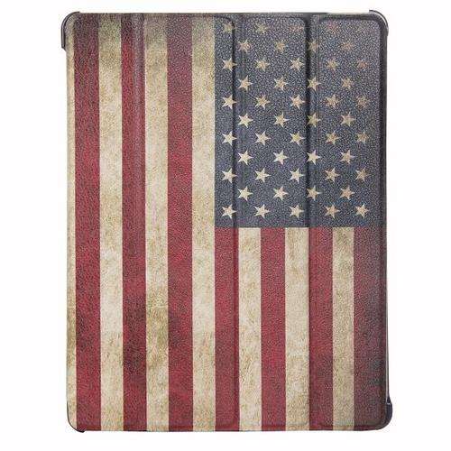 American Flag Folding Smart Cover for iPad 2