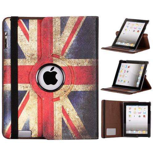 Retro The Union Jack 360 Degree Rotation Flip Smart Stand