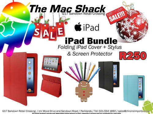 iPad2 / iPad 3 Bundle Deal - Cover, Stylus & Screenguard