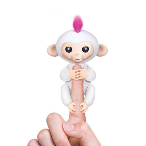 Happy Monkey Fingerling - White