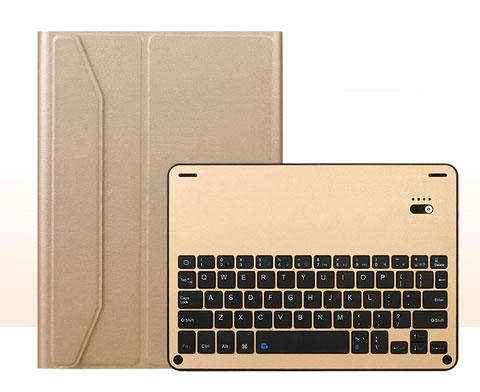 iPad Pro 10.5 Bluetooth Keyboard Cover - Gold