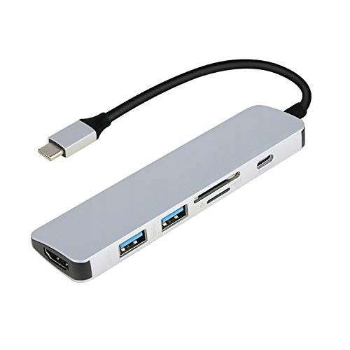 Type C Hub - HDMI+USB3.0+PD+SD/TF