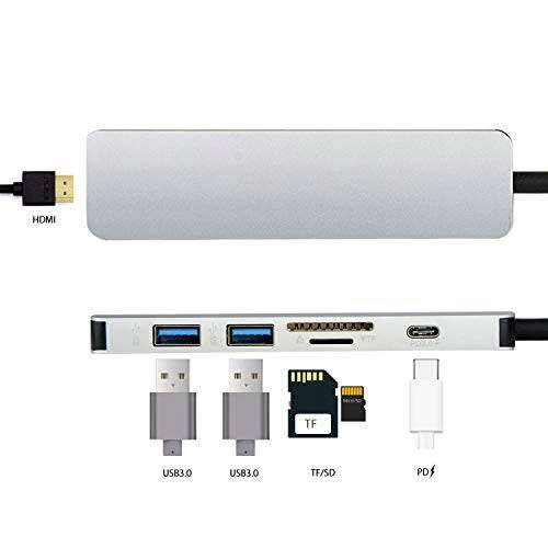 Type C Hub - HDMI+USB3.0+PD+SD/TF
