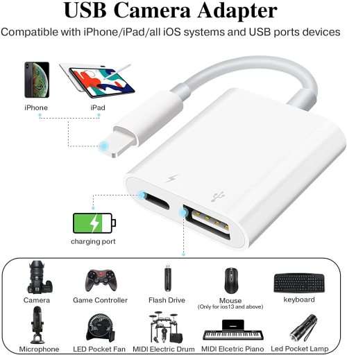 Lightnings To USB OTG Adapter