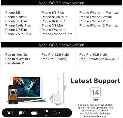 Lightnings To USB OTG Adapter