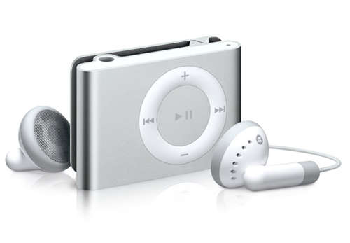 Chrome - 2Gb (Shuffle Style) Mp3 Player - Silver
