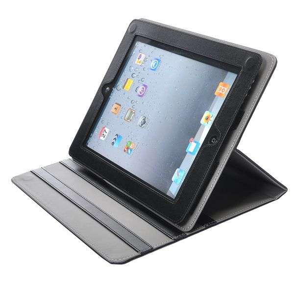 Book Style iPad 2 Leather Case Cover