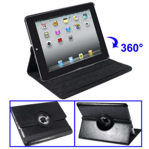 iPad2 Rotating Leather Stand Cover
