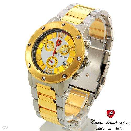 **R32000.00 ** TONINO LAMBORGHINI  U105.302 Gentlemens Chronograph Date Watch