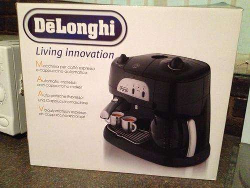 Amazing DeLonghi filter coffee and espresso maker