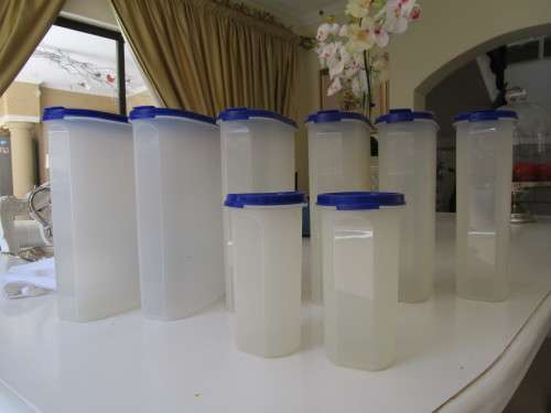 - Genuine Tupperware Storage Containers - set of 8