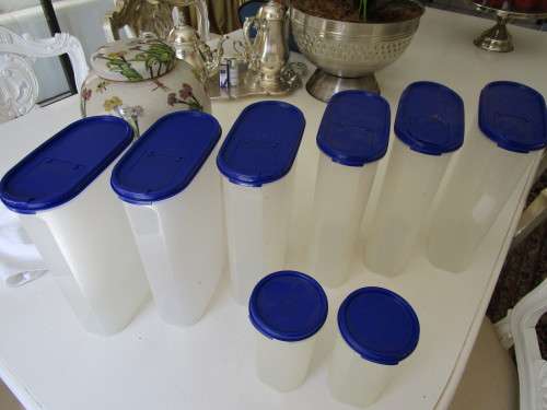 - Genuine Tupperware Storage Containers - set of 8